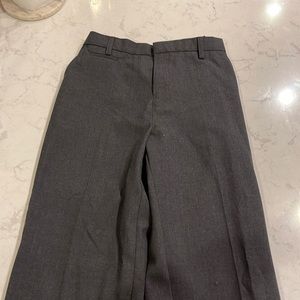 Marks and Spencer’s grey flannel uniform pants boys size 11/12 hemmed 23.25”